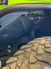 Combat Off Road Inner Fender Liners 2/4 Door Aluminum Powdercoat Jeep Wrangler 2007-2018                                     - 15-1066 - Image 2
